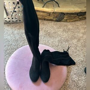 Knee high black Pierre Dumas boots